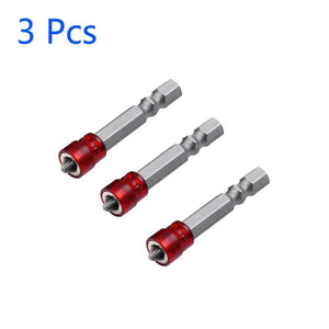 Planet Gates 1PC 1/2/3Pcs 48mm S2 Alloy PH2 Phillips Magnetic Screwdriver Bits 1/4 Inch Hex Shank Drywall Screwdriver Hand Electric Screw Tool