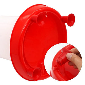 Planet Gates 1Pc 1.5kg/3L Poultry Automatic Drinker Bucket Chicken Feeder Barrel Water Bucket Quail Drinking Farm Chicken Coop Water Supply