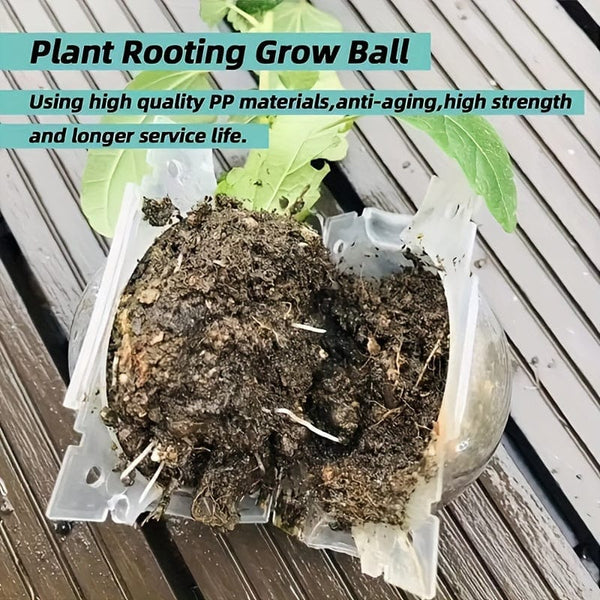 Planet Gates 1pc/10pcs/20pcs Plant Root Growth Box, Reusable Non-Damaged High-Pressure Propagation Bulb Plant Root Grafting Device Box For Rapid Plant Propagation Air Stratification