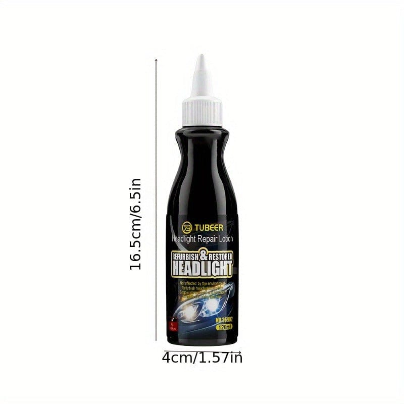 Planet Gates 1pc / 120ml Car Headlight Repair Liquid, Universal Heat Resistant Long Lasting Protective Headlight Repair Car Headlight Renovation Repair Agent