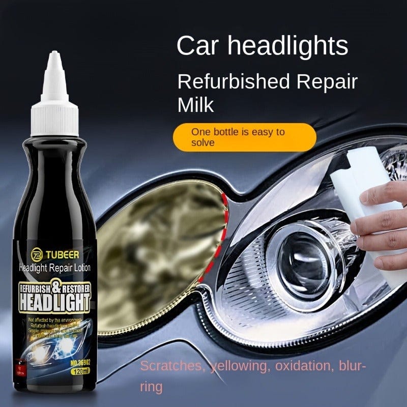 Planet Gates 1pc / 120ml Car Headlight Repair Liquid, Universal Heat Resistant Long Lasting Protective Headlight Repair Car Headlight Renovation Repair Agent