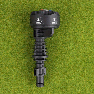 Planet Gates 1pc 1pc 6 in1 Car Multifunctional High Pressure Cleaner Nozzle, For Wash High Pressure Water Car Washing Accessories