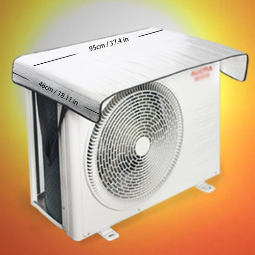 Planet Gates 1pc 1pc Air Conditioner Umbrella 2 Layers Aluminum Air Conditioner Outside Thermal Cover The Minimal Contrast Restraint Air Conditioner Home Outside Cover Air Conditioner Protector