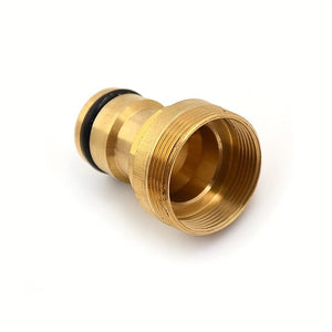 Planet Gates 1pc 1pc Brass Male Quick Connector Adaptor Garden Water Hose Pipe Tap Connector Plumbing Fixtures