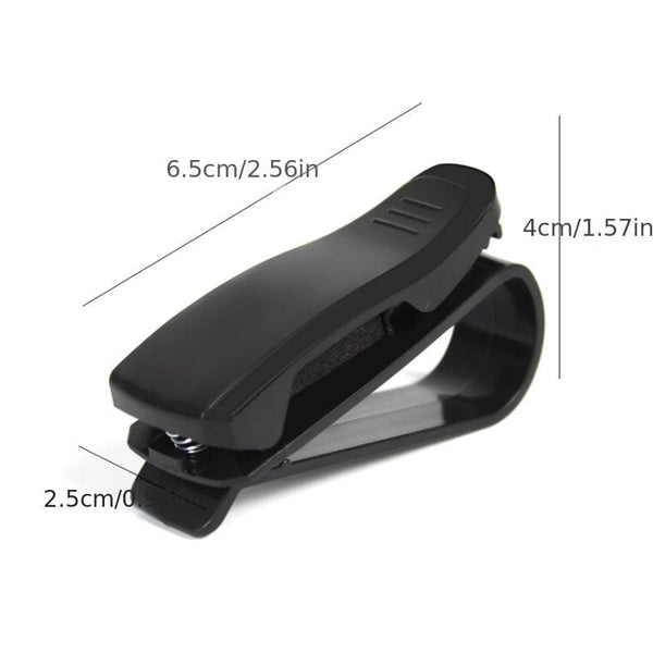 Planet Gates 1pc 1pc Car Glasses Holder Car Ticket Holder ID Holder Car Interior Supplies Car S-shaped Glasses Holder