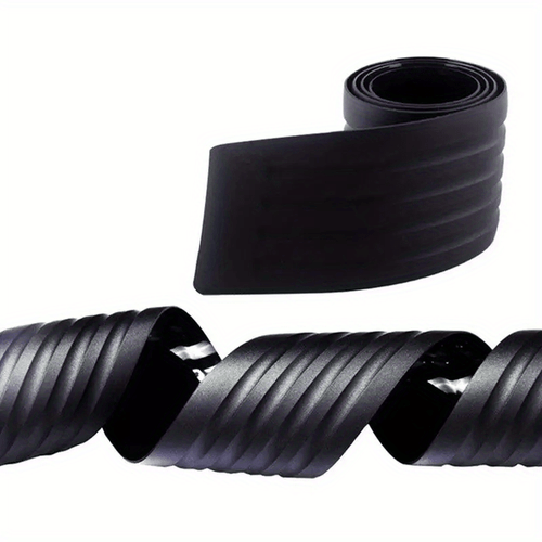 Planet Gates 1pc 1pc Car Rear Guard Decorative Rubber Strip, Trunk Bumper Guard Protective Strip, Anti-collision And Anti Friction Rear Door Sill