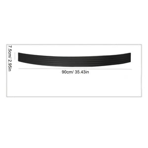 Planet Gates 1pc 1pc Car Rear Guard Decorative Rubber Strip, Trunk Bumper Guard Protective Strip, Anti-collision And Anti Friction Rear Door Sill