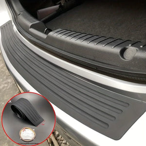 Planet Gates 1pc 1pc Car Rear Guard Decorative Rubber Strip, Trunk Bumper Guard Protective Strip, Anti-collision And Anti Friction Rear Door Sill