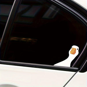Planet Gates 1pc 1pc Car Sticker Duck Cute Auto Truck Outdoor Window Decals