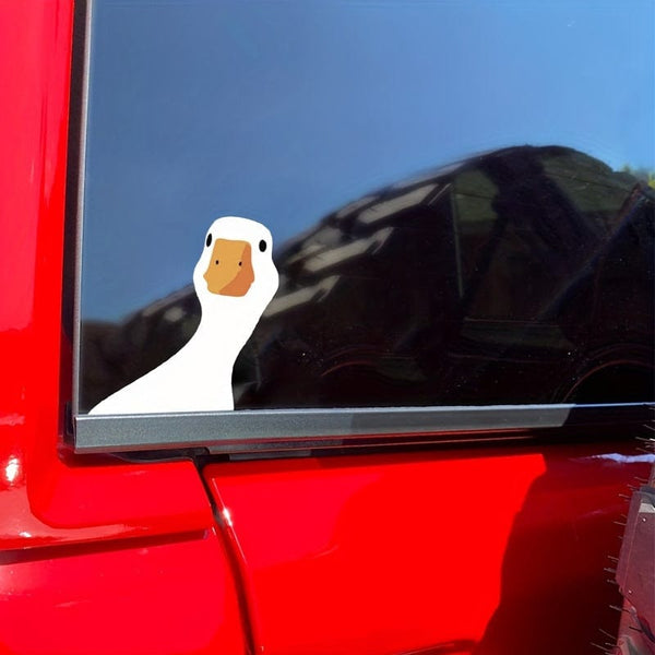 Planet Gates 1pc 1pc Car Sticker Duck Cute Auto Truck Outdoor Window Decals