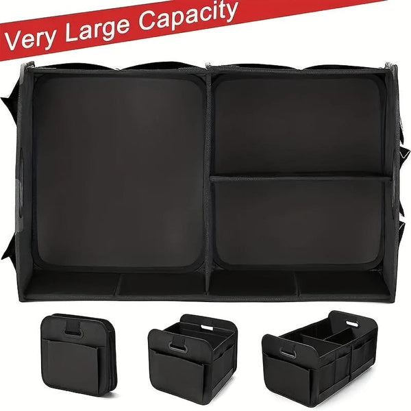 Planet Gates 1pc 1pc Car Trunk Storage Box, Car Organizer Box, Oxford Cloth Folding Car Storage Box