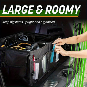 Planet Gates 1pc 1pc Car Trunk Storage Box, Car Organizer Box, Oxford Cloth Folding Car Storage Box
