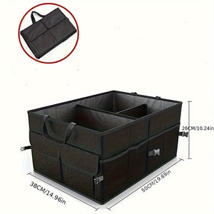 Planet Gates 1pc 1pc Car Trunk Storage Box, Car Organizer Box, Oxford Cloth Folding Car Storage Box