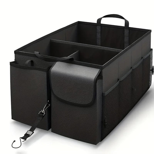 Planet Gates 1pc 1pc Car Trunk Storage Box, Car Organizer Box, Oxford Cloth Folding Car Storage Box