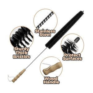 Planet Gates 1pc 1pc Dryer Vent Cleaner Kit Dryer Lint Brush Vent Trap Cleaner Long Flexible Radiator Cleaning Brush Refrigerator Coil Brush Dryer Duct Brush Washing Machine Cleaning Brush Cleaning Supplies