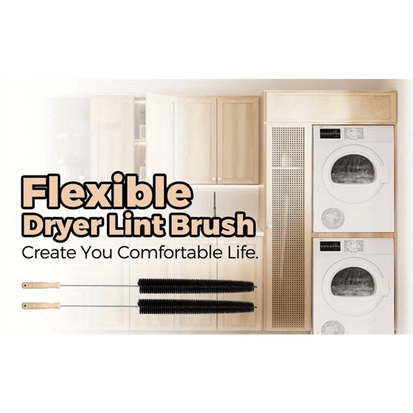 Planet Gates 1pc 1pc Dryer Vent Cleaner Kit Dryer Lint Brush Vent Trap Cleaner Long Flexible Radiator Cleaning Brush Refrigerator Coil Brush Dryer Duct Brush Washing Machine Cleaning Brush Cleaning Supplies