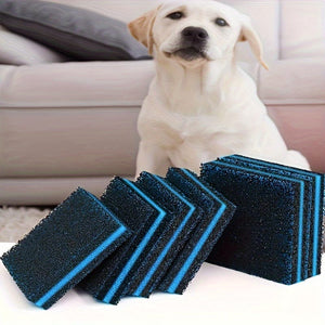 Planet Gates 1pc 1pc, Hair Sticky Sponge For Washing Machine, Reusable Pet Hair Remover Laundry Sponge, Anti-winding Cleaning Sponge, Strong Sticky, Hair Removal Tool, For Dogs And Cats Hair On Clothes In Washing Machine, Cleaning Tool,