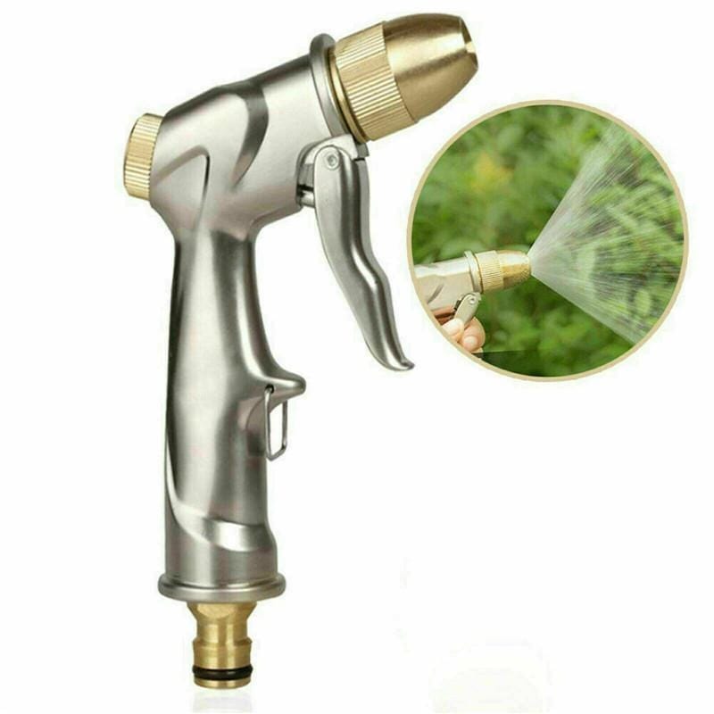 Planet Gates 1pc 1pc High Pressure Water Spray Gun Brass Nozzle Garden Hose Pipe Lawn Car Wash Water Gun