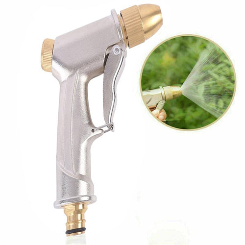 Planet Gates 1pc 1pc High Pressure Water Spray Gun Brass Nozzle Garden Hose Pipe Lawn Car Wash Water Gun
