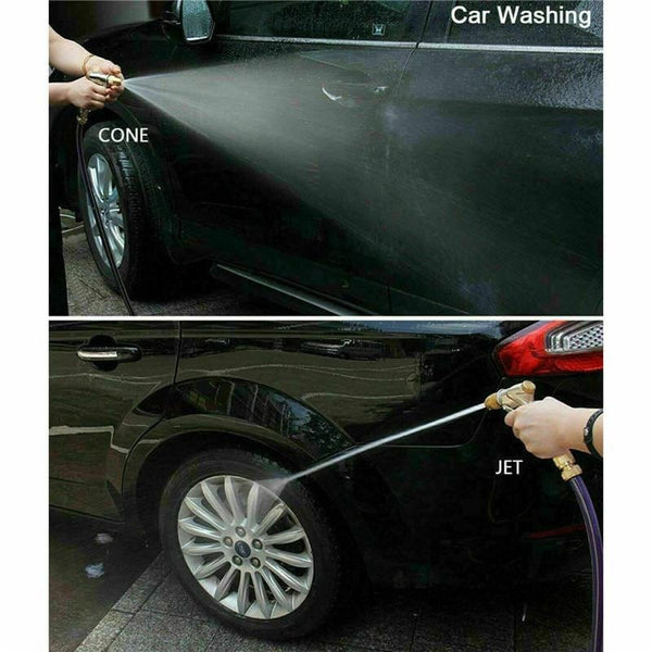 Planet Gates 1pc 1pc High Pressure Water Spray Gun Brass Nozzle Garden Hose Pipe Lawn Car Wash Water Gun