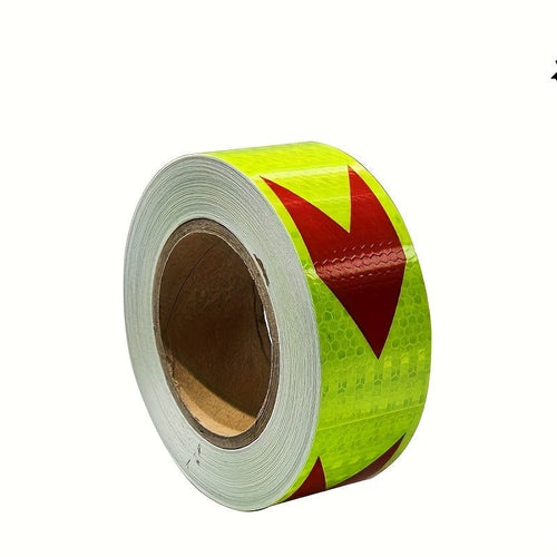 Planet Gates 1pc 1pc Industrial Marking Arrow Reflective Tape Heavy Duty Hazard Caution Warning Safety Adhesive Reflective Tape