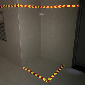 Planet Gates 1pc 1pc Industrial Marking Arrow Reflective Tape Heavy Duty Hazard Caution Warning Safety Adhesive Reflective Tape