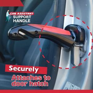 Planet Gates 1pc 1pc Portable Vehicle Support Grab Bar - Emergency Escape Tool, Equipped With Window Breaker, Seat Belt Cutter, LED Flashlight