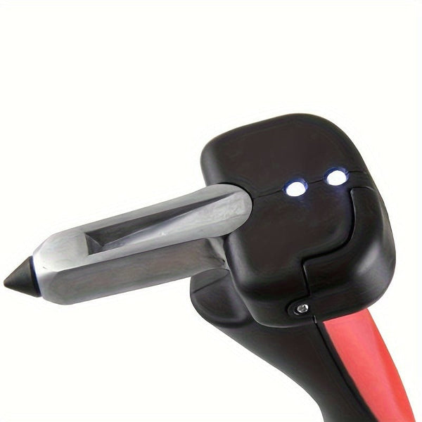 Planet Gates 1pc 1pc Portable Vehicle Support Grab Bar - Emergency Escape Tool, Equipped With Window Breaker, Seat Belt Cutter, LED Flashlight