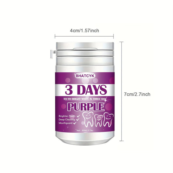 Planet Gates 1pc 1pc Purple Teeth cleaning Powder, Teeth Polishing Tooth Deep CleaningPowder, Tooth Cleaning Powder For Daily Life