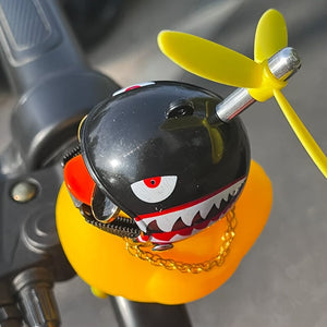 Planet Gates 1pc 1pc Rubber Duck Design, Motorcycle Handle Decoration, Cute Toy Duck