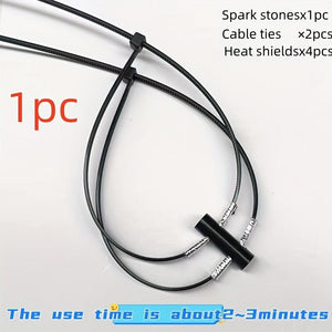 Planet Gates 1pc 1pc, Sole Spark Stone, Motorcycle Cool Sparkling Props, Party Performance Props, Bicycle Skateboard Electric Car Motorcycle Show Props, Friction Can Produce A Lot Of Gorgeous Sparks!