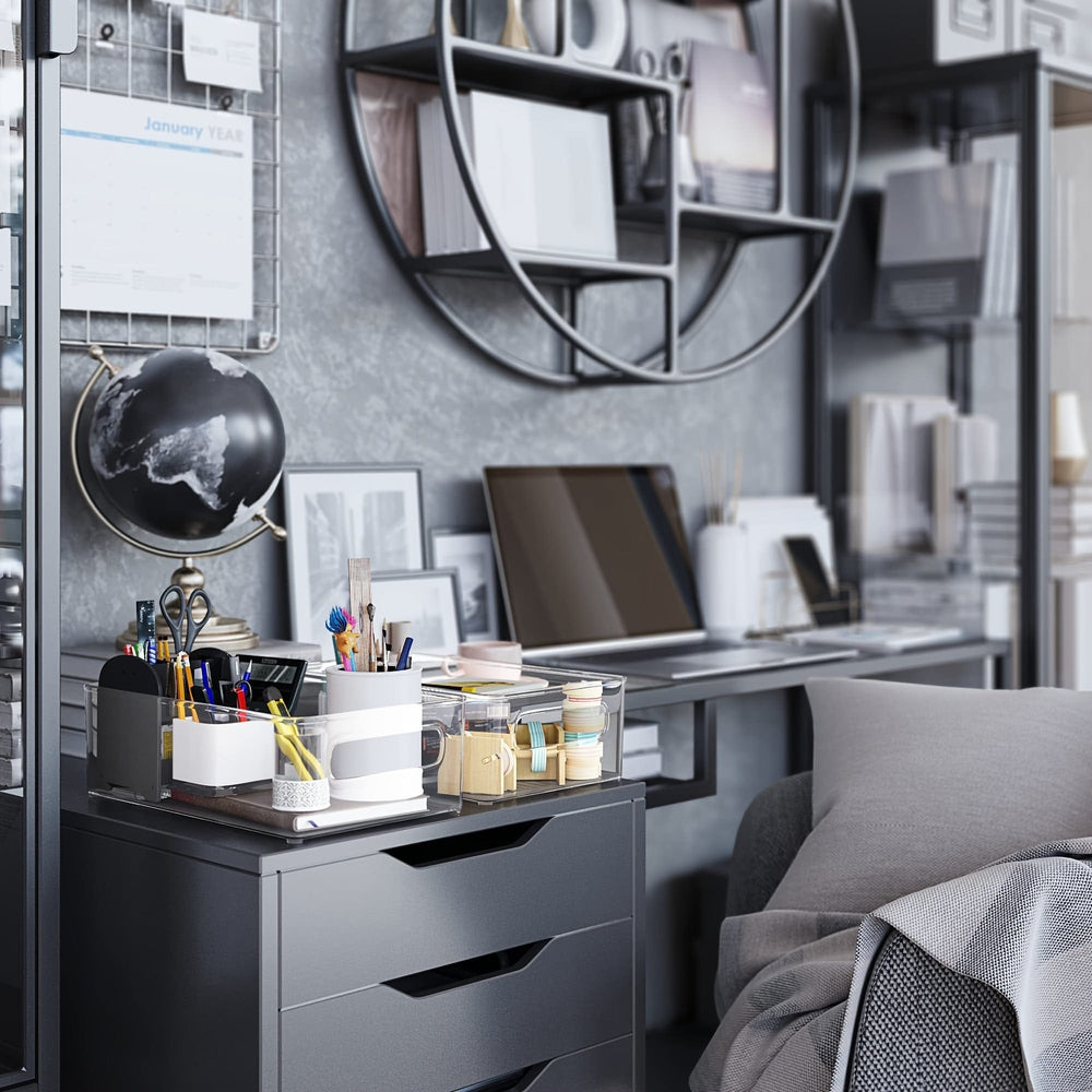 Planet Gates 1pc 1pc Stackable Refrigerator Organizer Box Transparent Kitchen Organizer Container For Pantry Cabinet Shelf Drawer Fridge Food Safe Snack Fruit Vegetable And Beverage Box