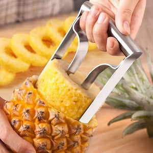 Planet Gates 1pc 1pc Stainless Steel Pineapple Meat Extractor, Pineapple Knife, Pineapple Core Peeler For Home, Restaurant, Kitchen Utensils, 7.87"×3.94"×3.94"