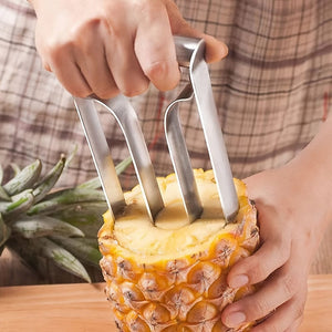Planet Gates 1pc 1pc Stainless Steel Pineapple Meat Extractor, Pineapple Knife, Pineapple Core Peeler For Home, Restaurant, Kitchen Utensils, 7.87"×3.94"×3.94"