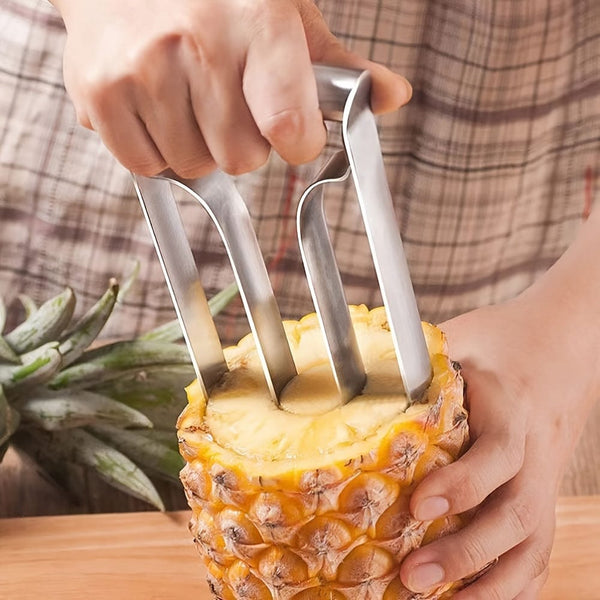 Planet Gates 1pc 1pc Stainless Steel Pineapple Meat Extractor, Pineapple Knife, Pineapple Core Peeler For Home, Restaurant, Kitchen Utensils, 7.87"×3.94"×3.94"