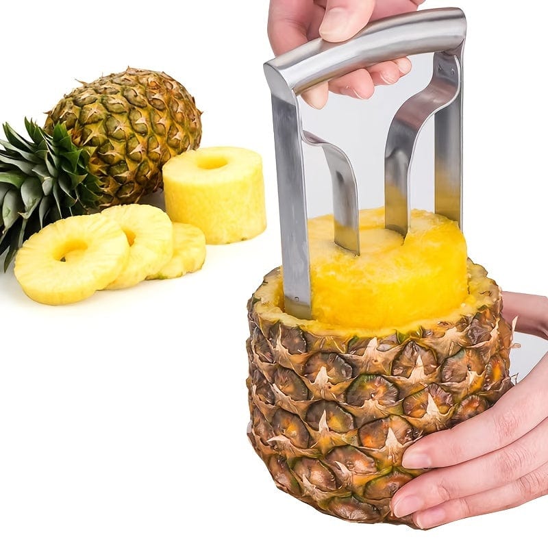 Planet Gates 1pc 1pc Stainless Steel Pineapple Meat Extractor, Pineapple Knife, Pineapple Core Peeler For Home, Restaurant, Kitchen Utensils, 7.87"×3.94"×3.94"
