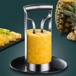 Planet Gates 1pc 1pc Stainless Steel Pineapple Meat Extractor, Pineapple Knife, Pineapple Core Peeler For Home, Restaurant, Kitchen Utensils, 7.87"×3.94"×3.94"
