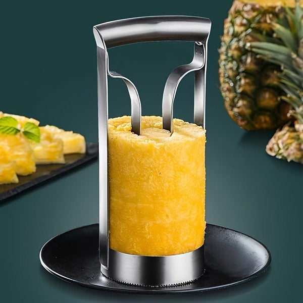 Planet Gates 1pc 1pc Stainless Steel Pineapple Meat Extractor, Pineapple Knife, Pineapple Core Peeler For Home, Restaurant, Kitchen Utensils, 7.87"×3.94"×3.94"