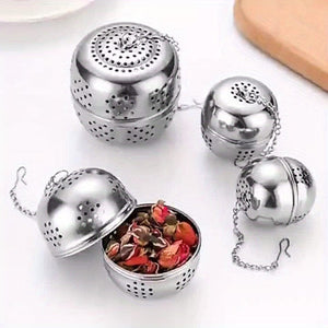 Planet Gates 1pc 1pc Stainless Steel Tea Ball, Tea Infuser, Spice Seasoning Ball, Kitchen Gadget