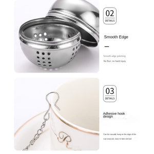 Planet Gates 1pc 1pc Stainless Steel Tea Ball, Tea Infuser, Spice Seasoning Ball, Kitchen Gadget