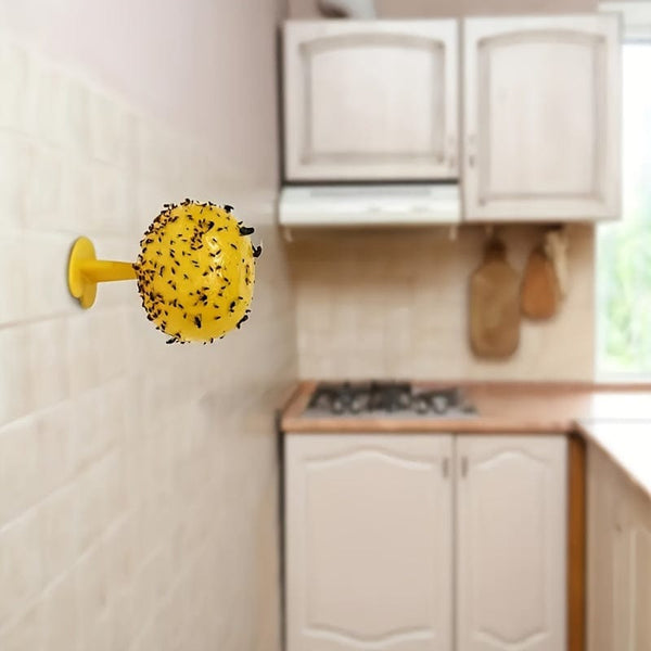 Planet Gates 1pc 1pc, Sticky Insect Ball, Fruit Fly Ball Fly Ball Sticky Insect Ball, Mosquito Ball Insect Catcher, Suitable For Yard Kitchen Orchard Pest Control