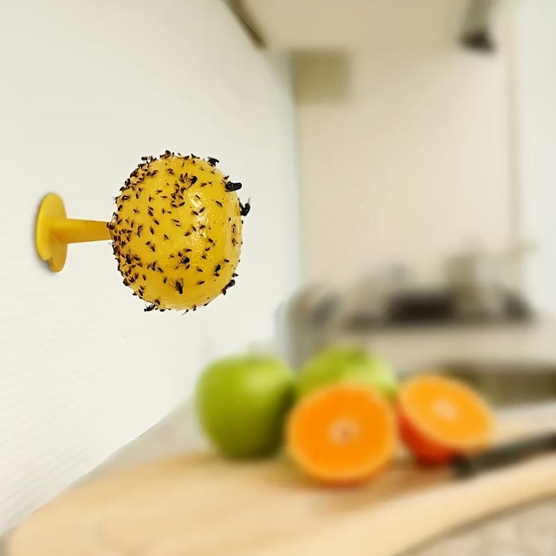 Planet Gates 1pc 1pc, Sticky Insect Ball, Fruit Fly Ball Fly Ball Sticky Insect Ball, Mosquito Ball Insect Catcher, Suitable For Yard Kitchen Orchard Pest Control