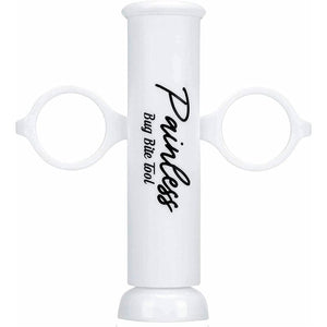 Planet Gates 1pc 1pc, Suction Tool, Poison Remover, Bug Bites And Bee/Wasp Stings, Natural Insect Bite Relief, Chemical Free, Indoor Insect Traps For Garden Indoor House Kitchen Plants Pest Control Supplies (White/Single)