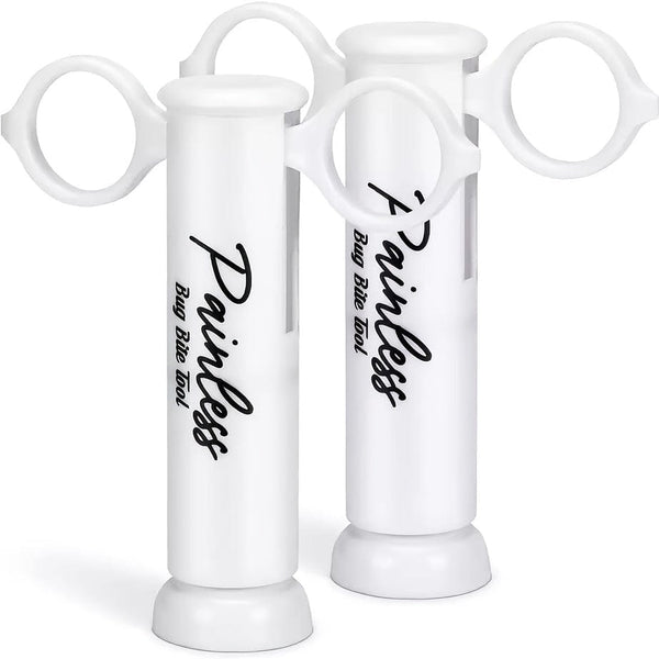 Planet Gates 1pc 1pc, Suction Tool, Poison Remover, Bug Bites And Bee/Wasp Stings, Natural Insect Bite Relief, Chemical Free, Indoor Insect Traps For Garden Indoor House Kitchen Plants Pest Control Supplies (White/Single)