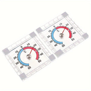 Planet Gates 1pc 1pc Temperature Thermometer Window Indoor Outdoor Wall Greenhouse Garden Home Window Wall Thermometer, Accurately Measure Temperature Indoors And Outdoors