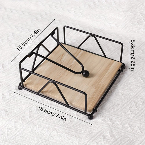 Planet Gates 1pc 1pc, Tissue Dispenser, Iron Art Design Napkin Holder, Metal Hollow Napkin Rack For Kitchen Countertop, Dining Table, Table Decoration, Home Decoration