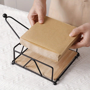 Planet Gates 1pc 1pc, Tissue Dispenser, Iron Art Design Napkin Holder, Metal Hollow Napkin Rack For Kitchen Countertop, Dining Table, Table Decoration, Home Decoration