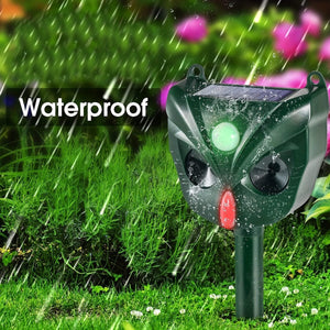 Planet Gates 1pc 1pc, Ultrasonic Cat Deterrent For Gardens Solar Cat Repellent Fox Scarers Waterproof Animal Repeller With 5 Modes Flashing Lights Motion Detection Sensor For Outdoor Dog Squirrel Raccoon Skunk Rabbit Rodent.