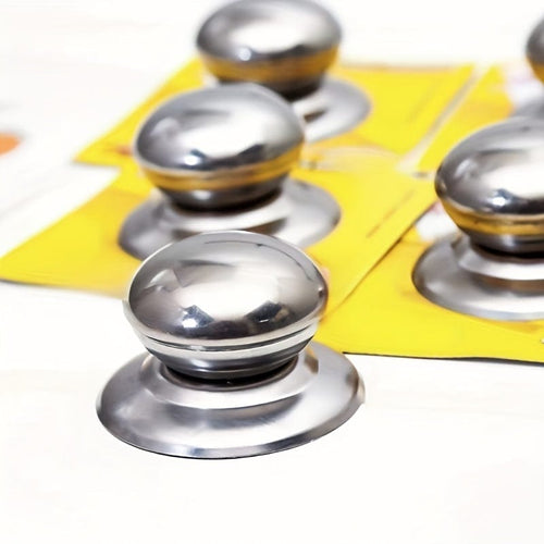 Planet Gates 1pc 1pc Upgrade Your Kitchen With Stainless Steel Universal Pot Lid Handles!