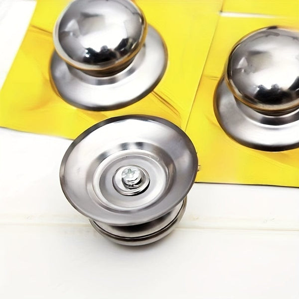 Planet Gates 1pc 1pc Upgrade Your Kitchen With Stainless Steel Universal Pot Lid Handles!